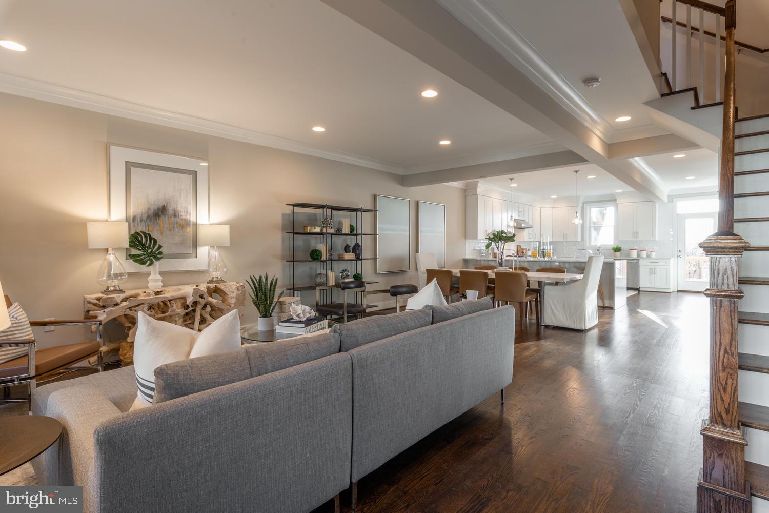 4110 3rd Street Northwest Washington, DC 20011 - Photo 46 of 47 Huge, Flexible Open Floorplan