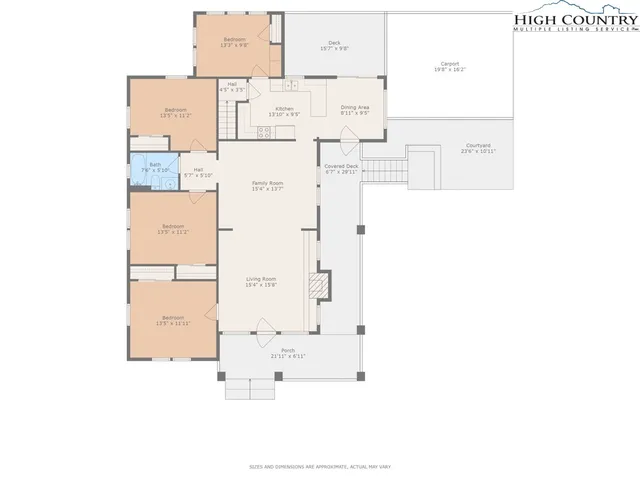 a view of a storage room with racks