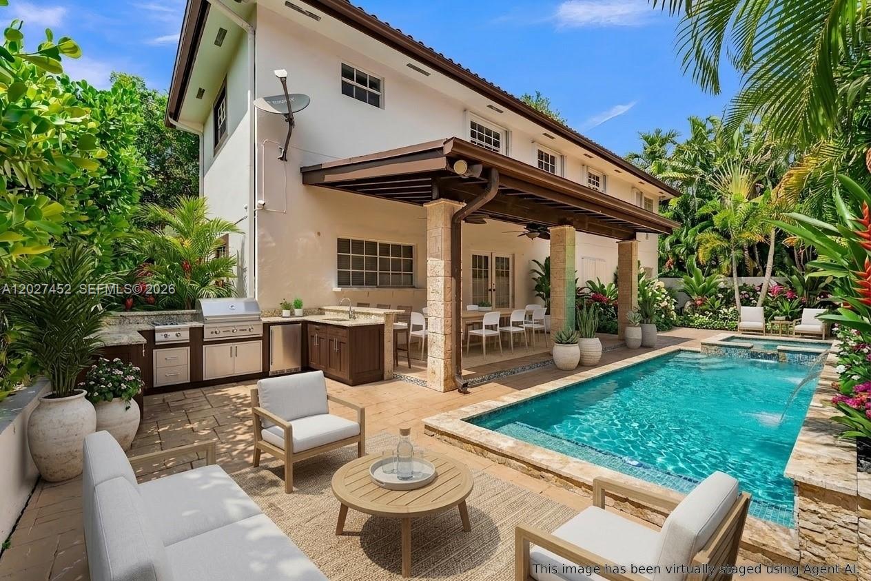 6284 Southwest 26th Street Miami, FL 33155 - Photo 73 of 74 backyard rendering