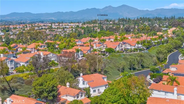 a view of yard with ocean view