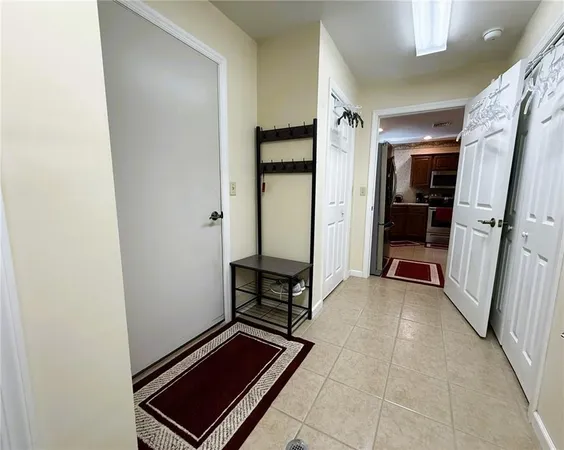 a view of storage and utility room