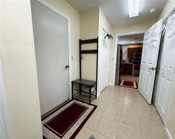 a view of storage and utility room