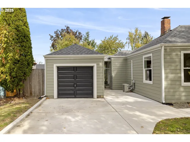 a view of a house with a outdoor space