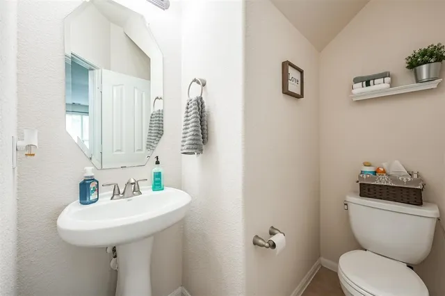 a view of a storage & utility room with closet