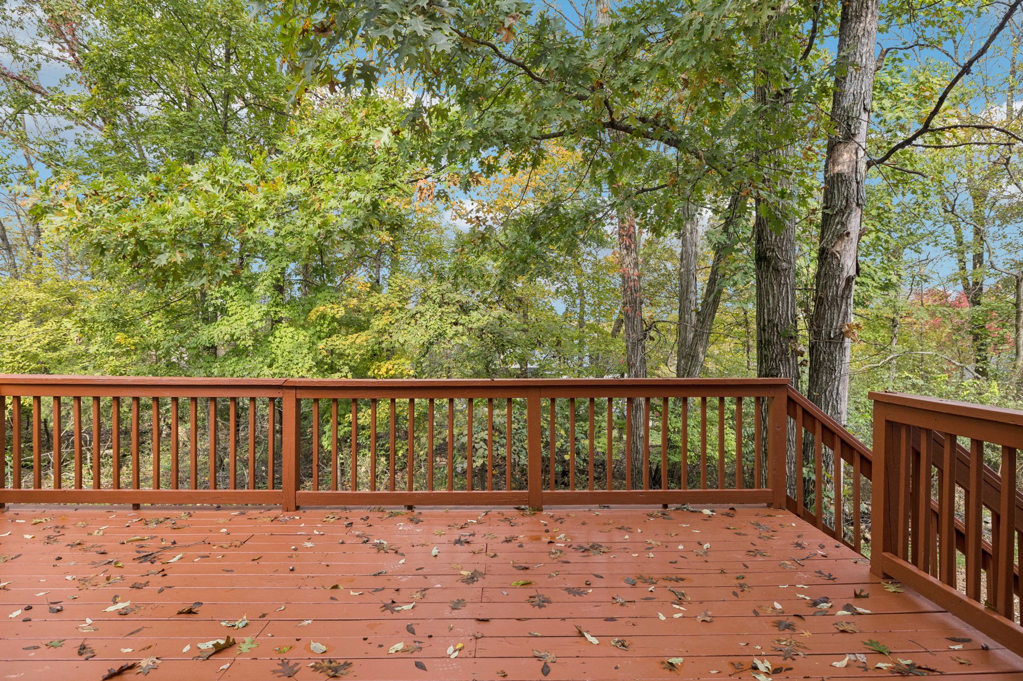 4909 John Hagar Road Hermitage, TN 37076 - Photo 53 of 67 a view of balcony with wooden floor and fence
