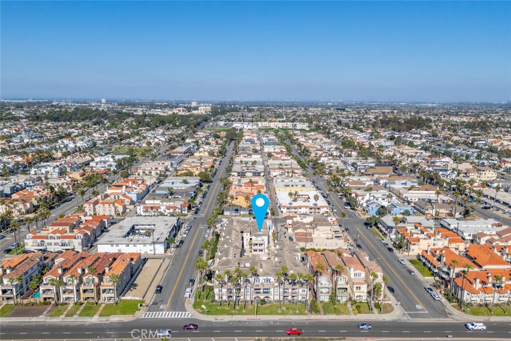 1516 Pacific Coast Highway, Unit 101 Huntington Beach, CA 92648 - Photo 45 of 58 an aerial view of a city