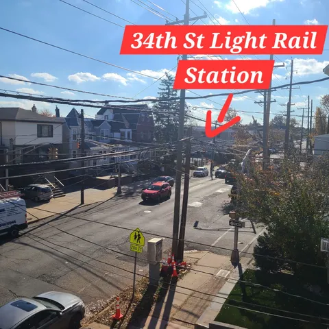 a street sign on a street