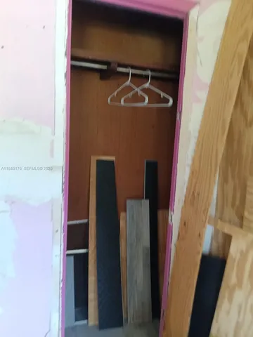 a view of walk in closet