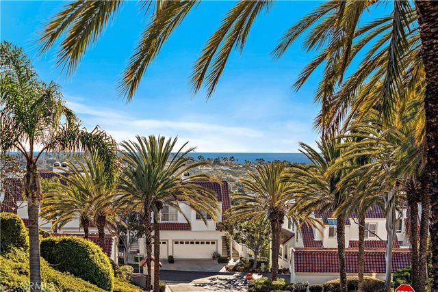 a view of a palm trees in a building
