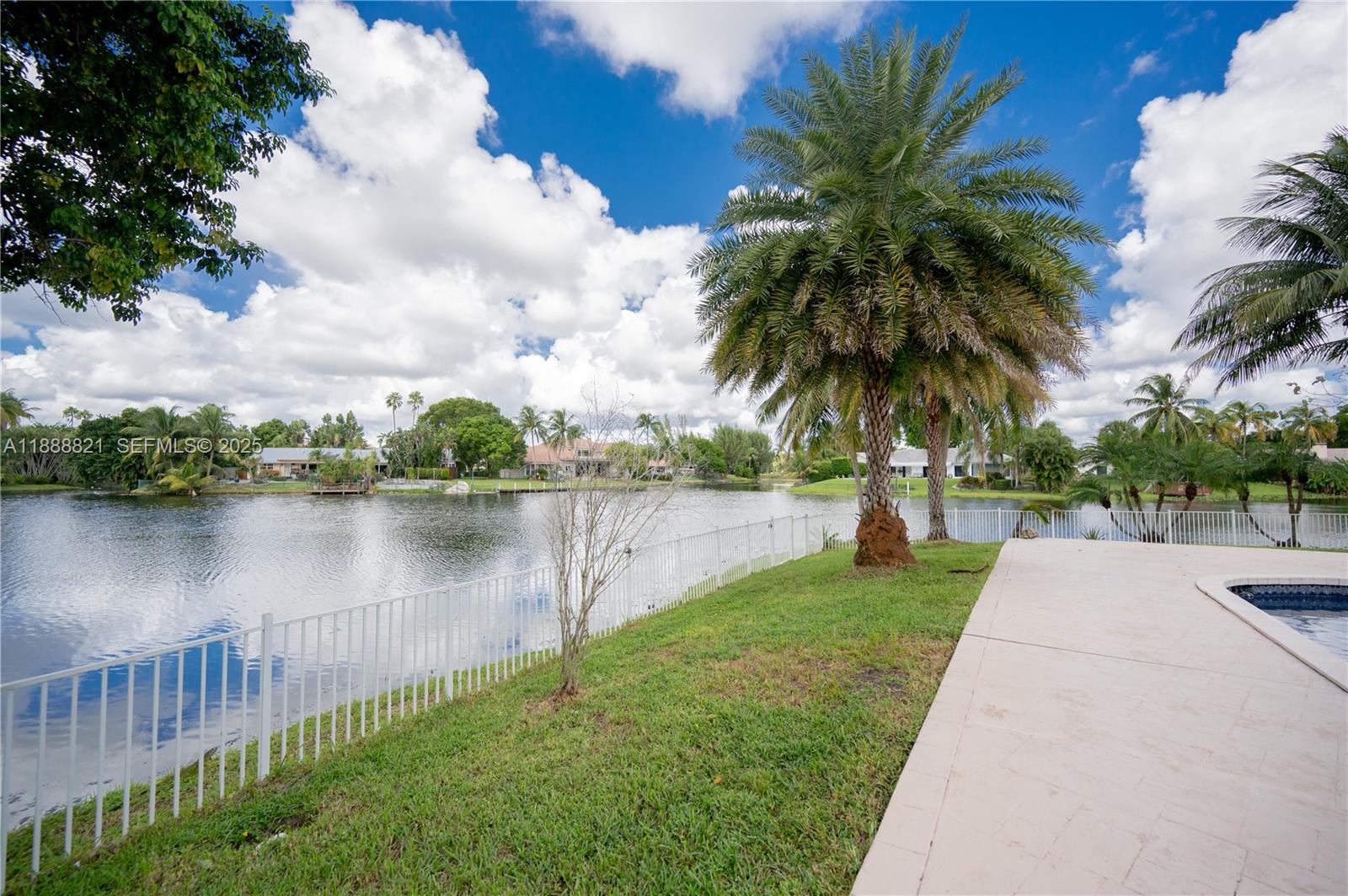 9881 Southwest 1st Court Plantation, FL 33324 - Photo 27 of 52 a view of a lake with a garden