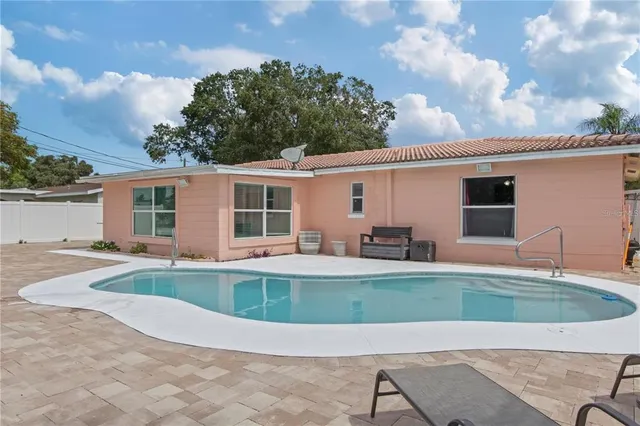 a view of a small space