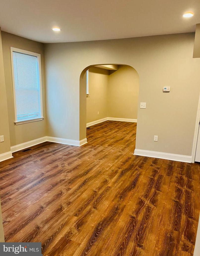 424 North Springfield Road Clifton Heights, PA 19018 - Photo 10 of 24 a view of empty room with wooden floor