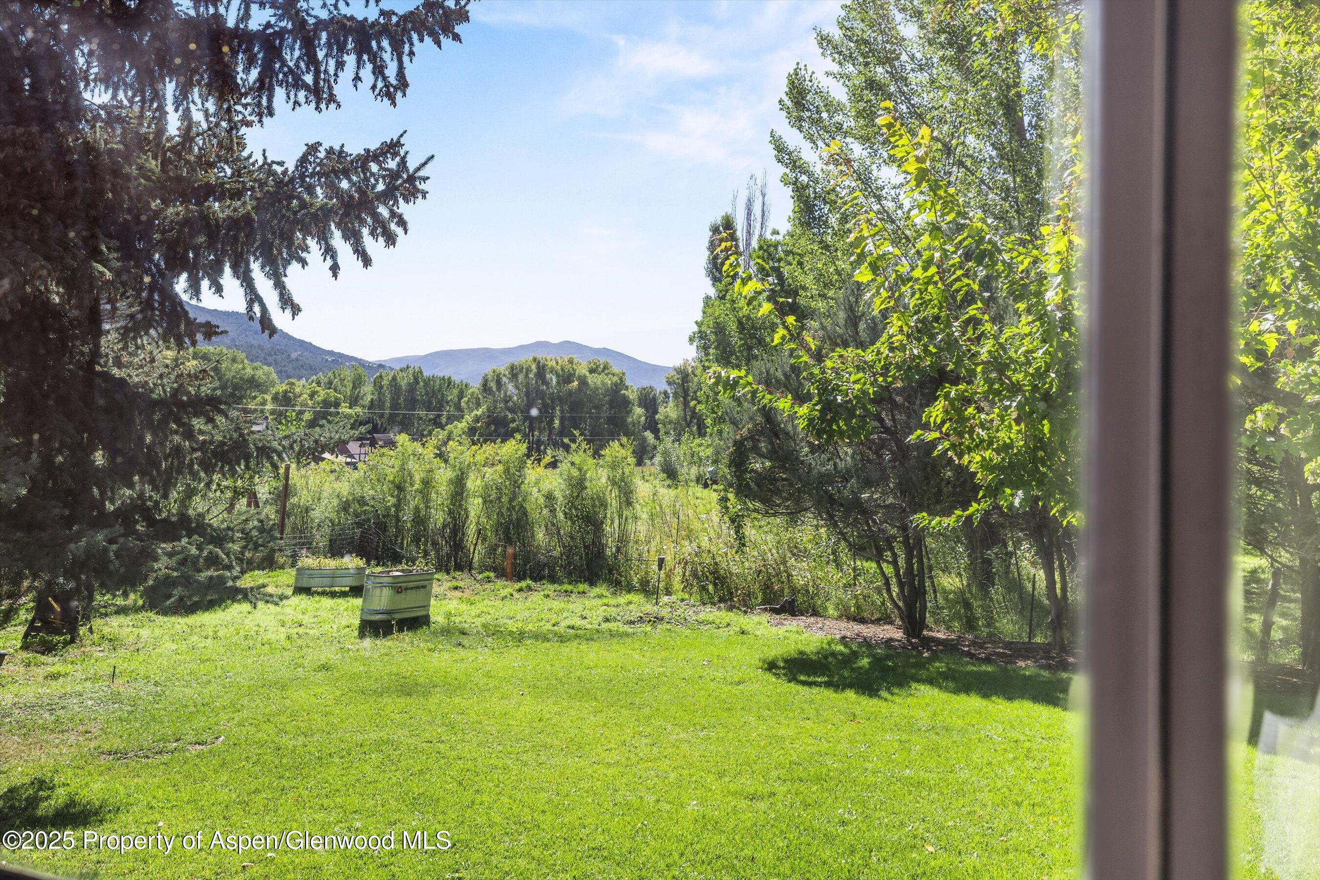 128 Hopi Carbondale, CO 81623 - Photo 17 of 43 View of yard from sunroom