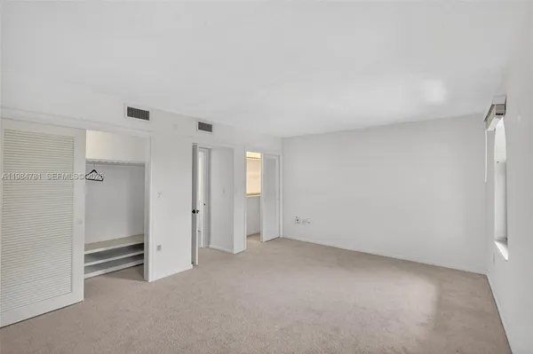 a view of empty room