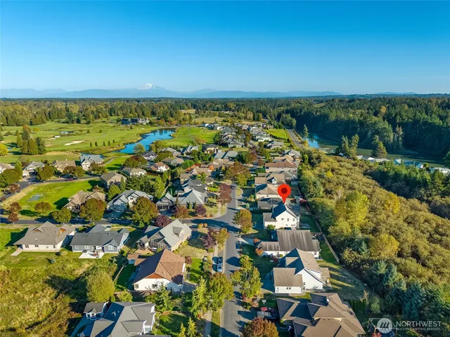 an aerial view of a city with lots of residential buildings