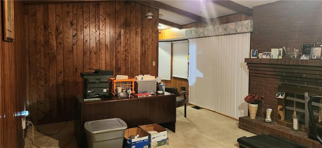 3140 Flat Shoals Road Atlanta, GA 30349 - Photo 8 of 16 a dining room with furniture and a window