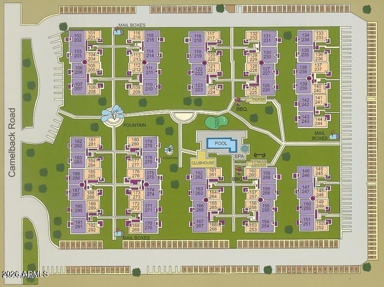 3825 East Camelback Road, Unit 226 Phoenix, AZ 85018 - Photo 6 of 20 a room with lots of flowers and a sink