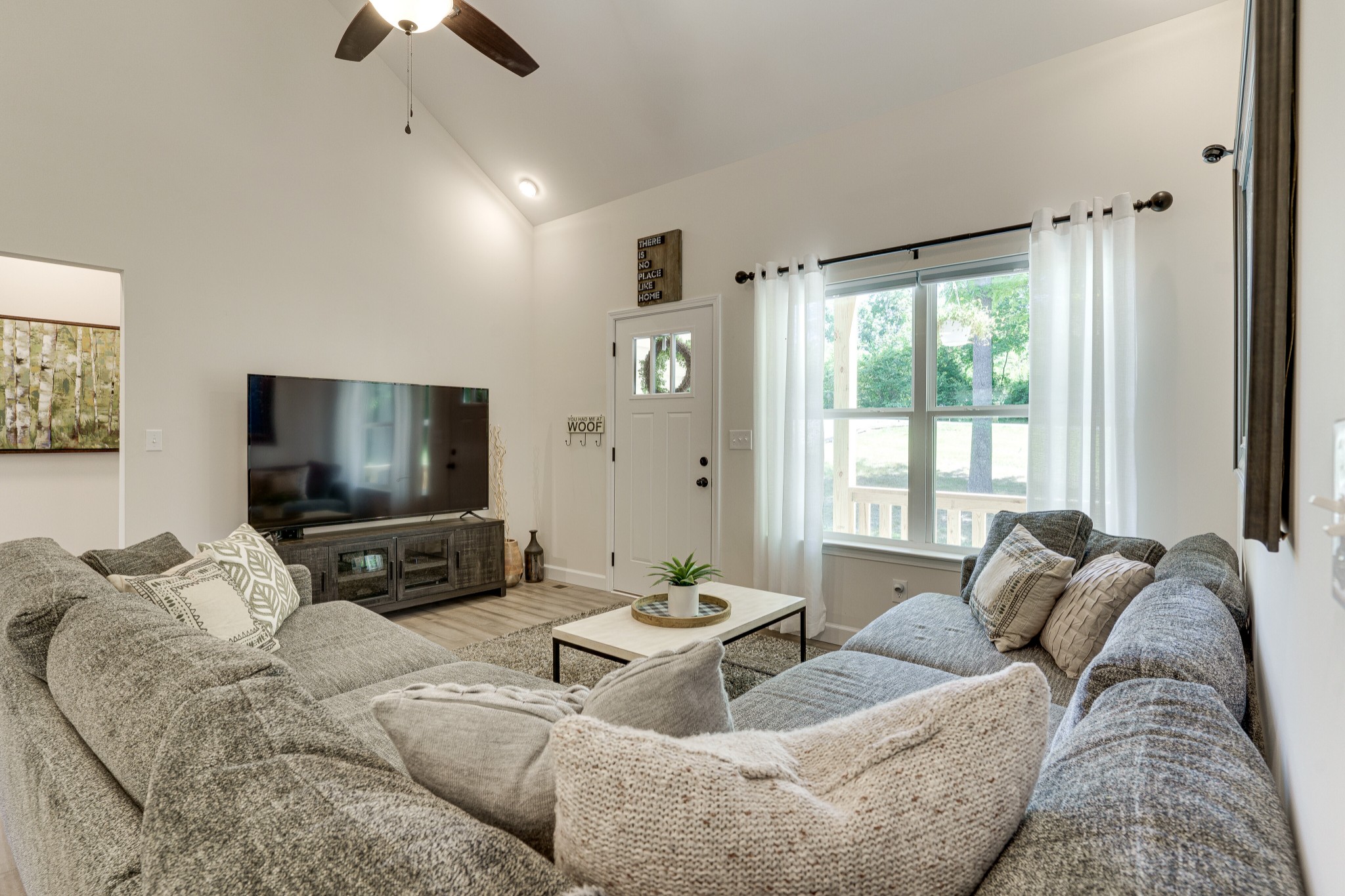 1170 Cowan Road Dickson, TN 37055 - Photo 9 of 30 a living room with furniture and a flat screen tv
