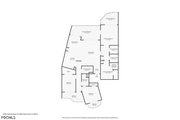 $6,885 | 5702 Cape Harbour Drive, Unit 204, Cape Coral, FL 33914
