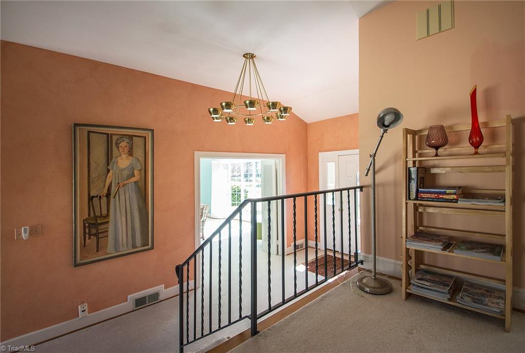 3333 Nottingham Road Winston-Salem, NC 27104 - Photo 6 of 25 The entryway and main-level dining area have 10.5' ceilings.