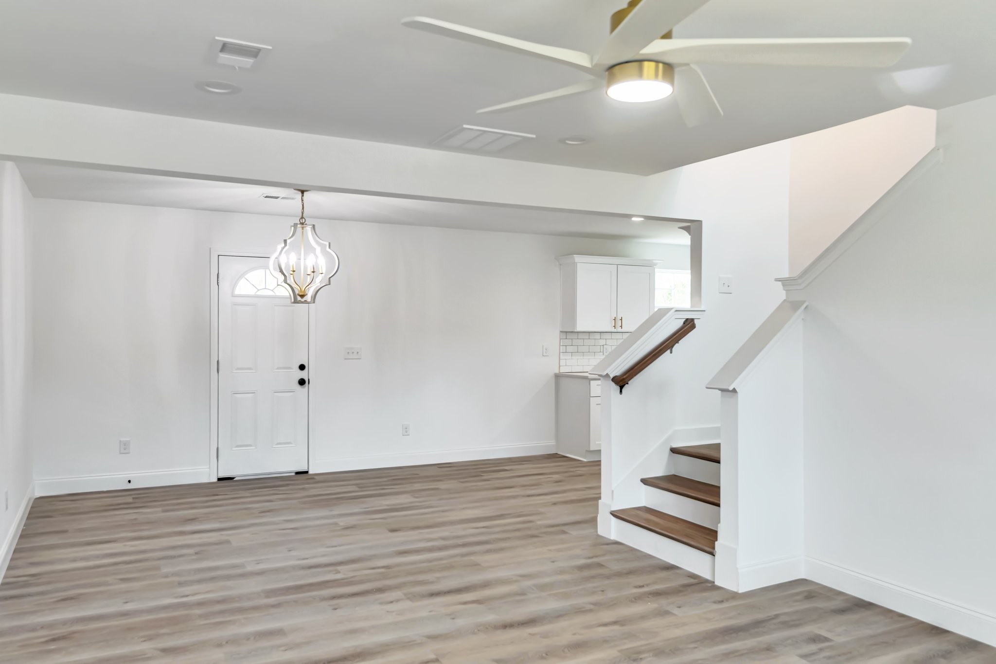 420 Larkin Springs Road Madison, TN 37115 - Photo 3 of 27 a view of entryway and hall with wooden floor