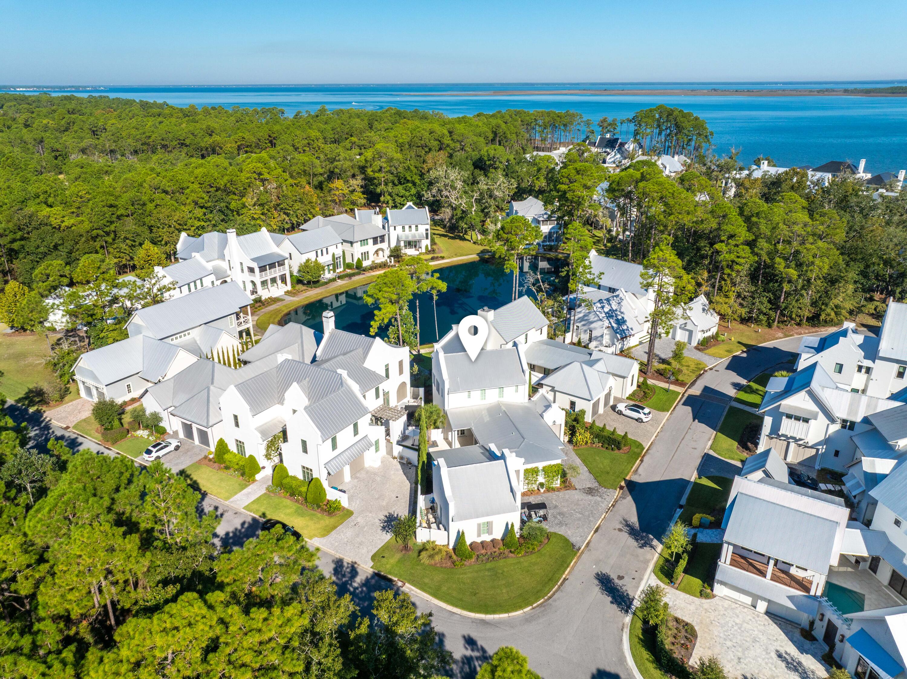 90 Perrin Santa Rosa Beach, FL 32459 - Photo 46 of 47 90 Perrin Aerial Marked-11