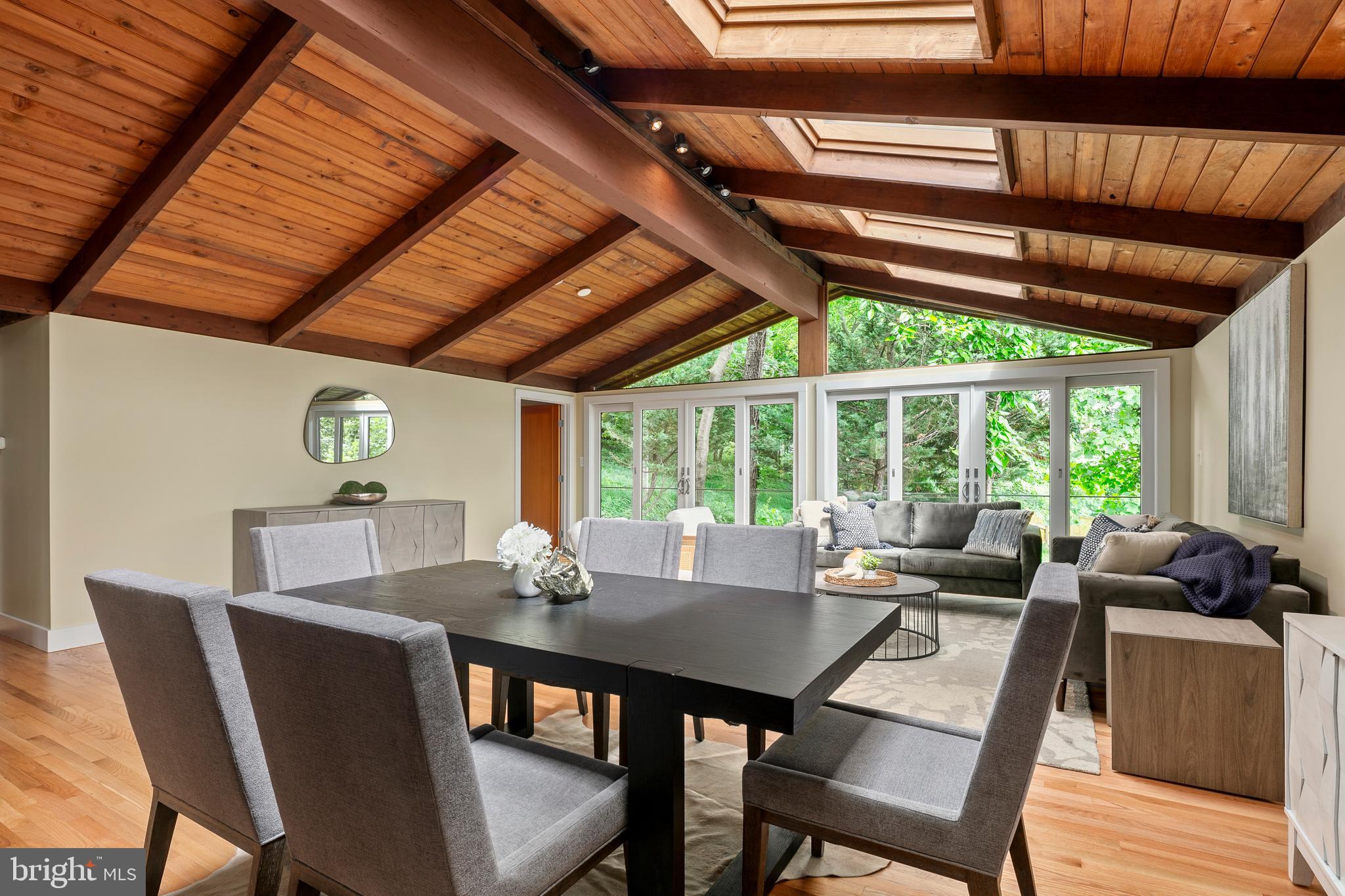 2825 Lorcom Lane Arlington, VA 22207 - Photo 26 of 63 a view of a dining room with furniture window and outside view