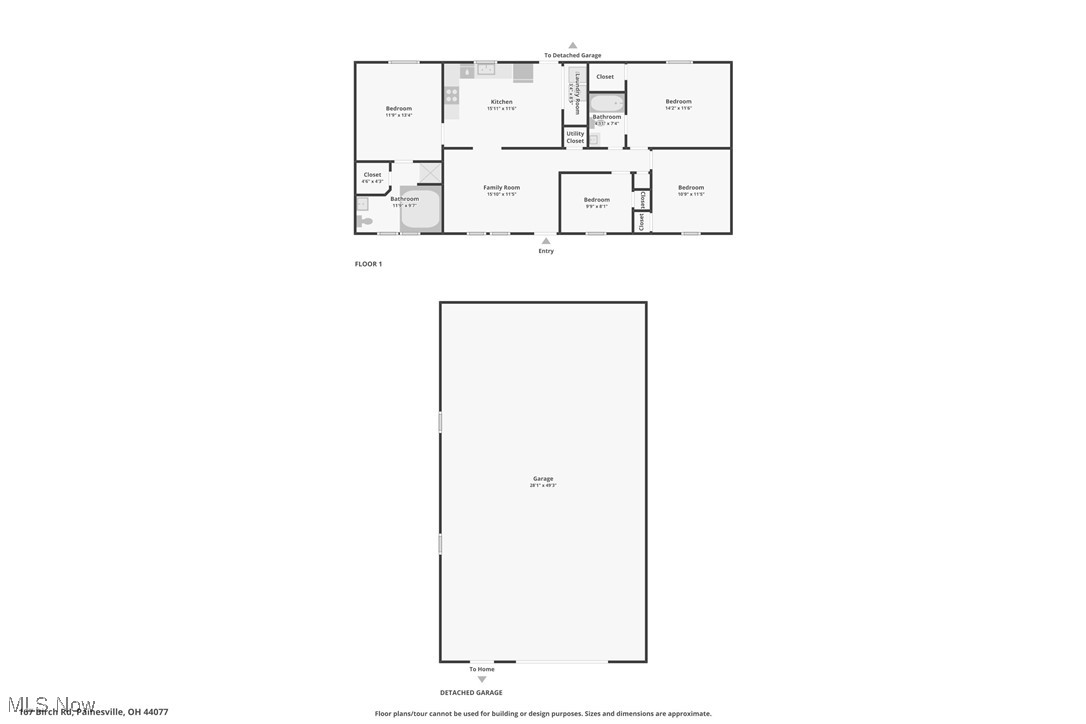 167 Birch Road Painesville, OH 44077 - Photo 49 of 49 Floor plan