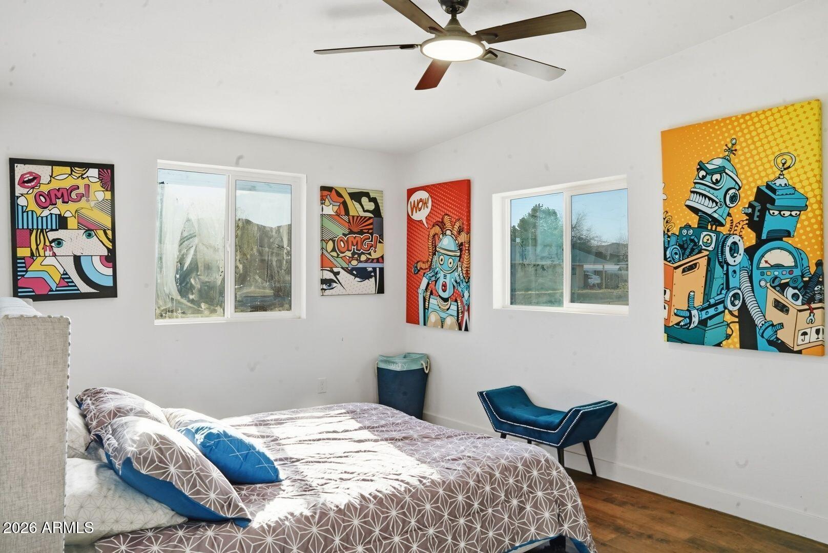 408 Hartford Road Kearny, AZ 85137 - Photo 17 of 27 a bedroom with a bed and furniture