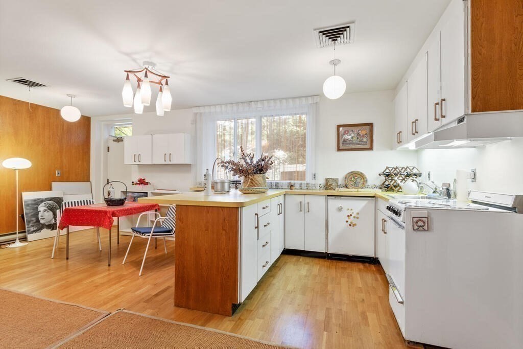7 Leeland Terrace Lexington, MA 02421 - Photo 23 of 32 a kitchen with cabinets a sink and appliances