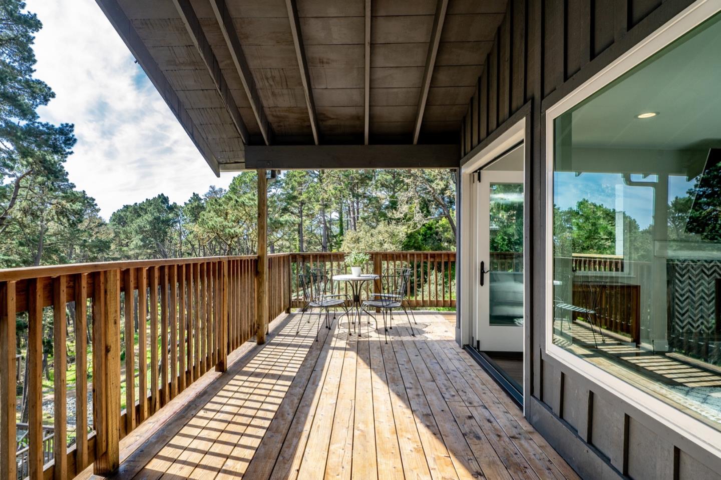 4188 Sunridge Road Pebble Beach, CA 93953 - Photo 8 of 27 a view of balcony with wooden floor