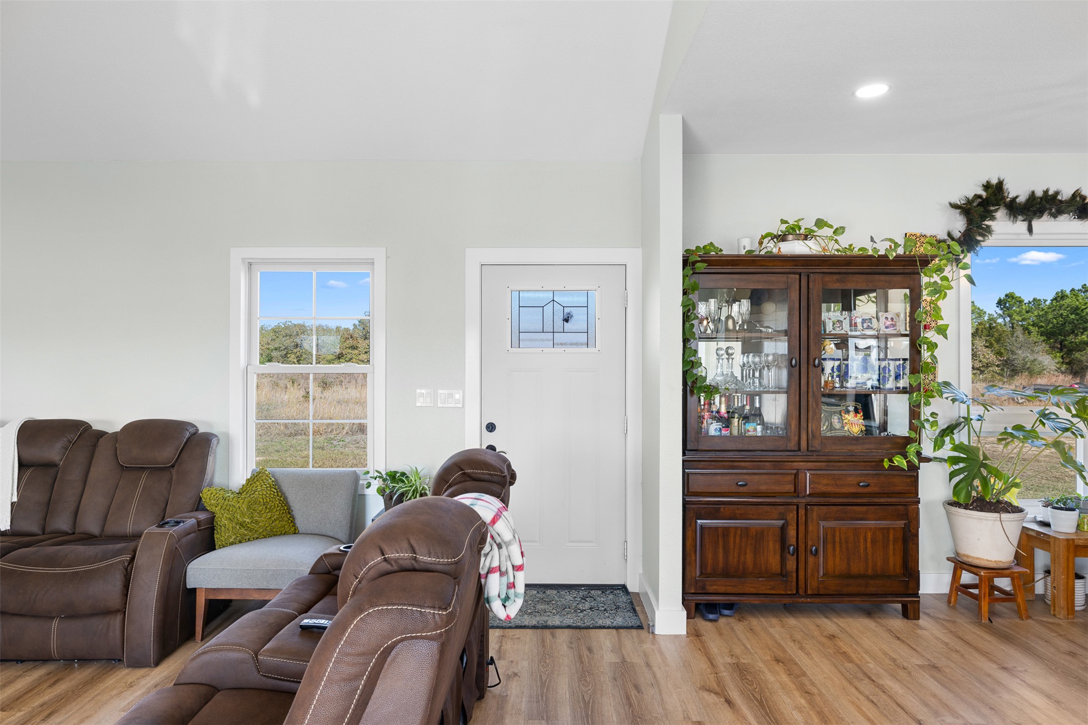 1759 Gotier Trace Road Paige, TX 78659 - Photo 8 of 40 a living room with furniture and wooden floor