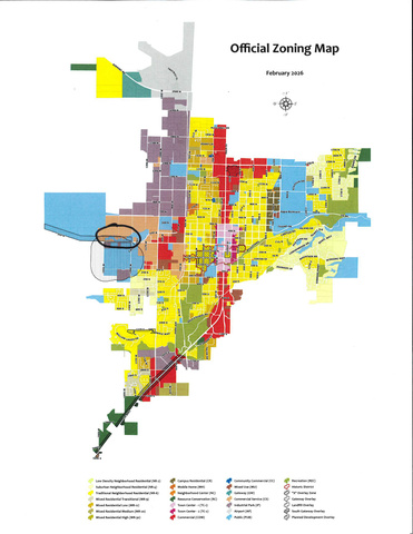 240 North 1375th Street West, Unit 3 Logan, UT 84321 - Photo 5 of 5 Official Zoning Map. Illustrating property classifications and designations for the area