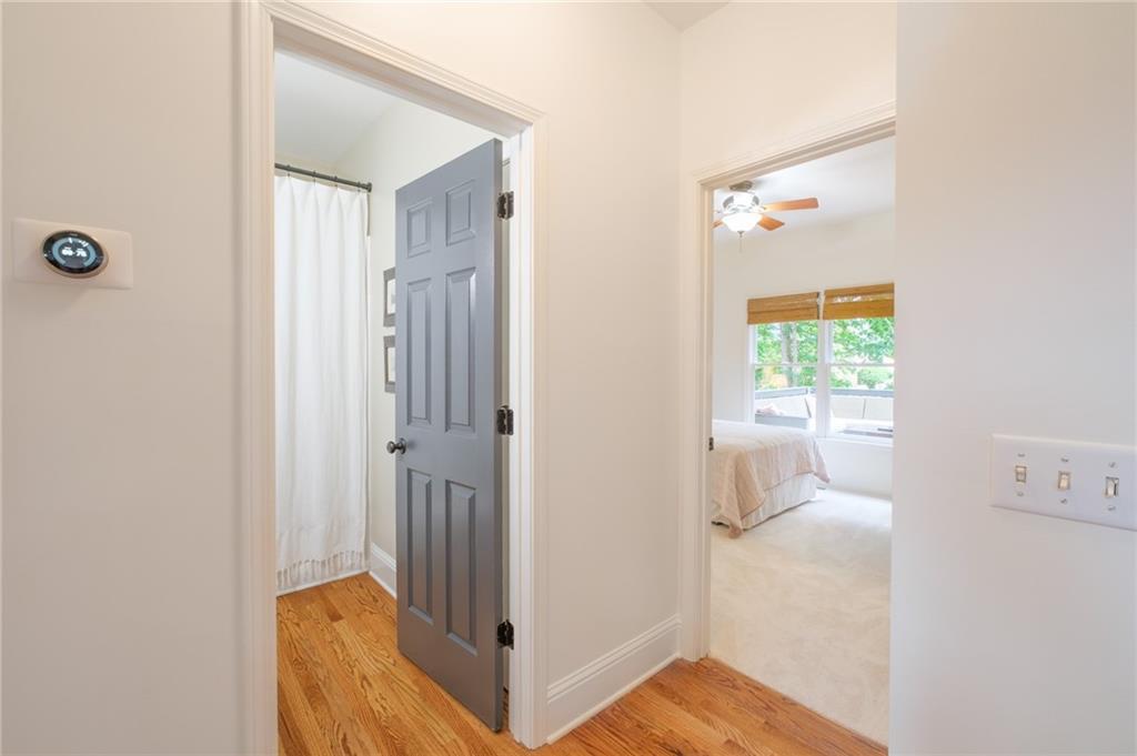 4330 Farmbrook Lane Cumming, GA 30041 - Photo 17 of 46 a view of a bathroom from a hallway
