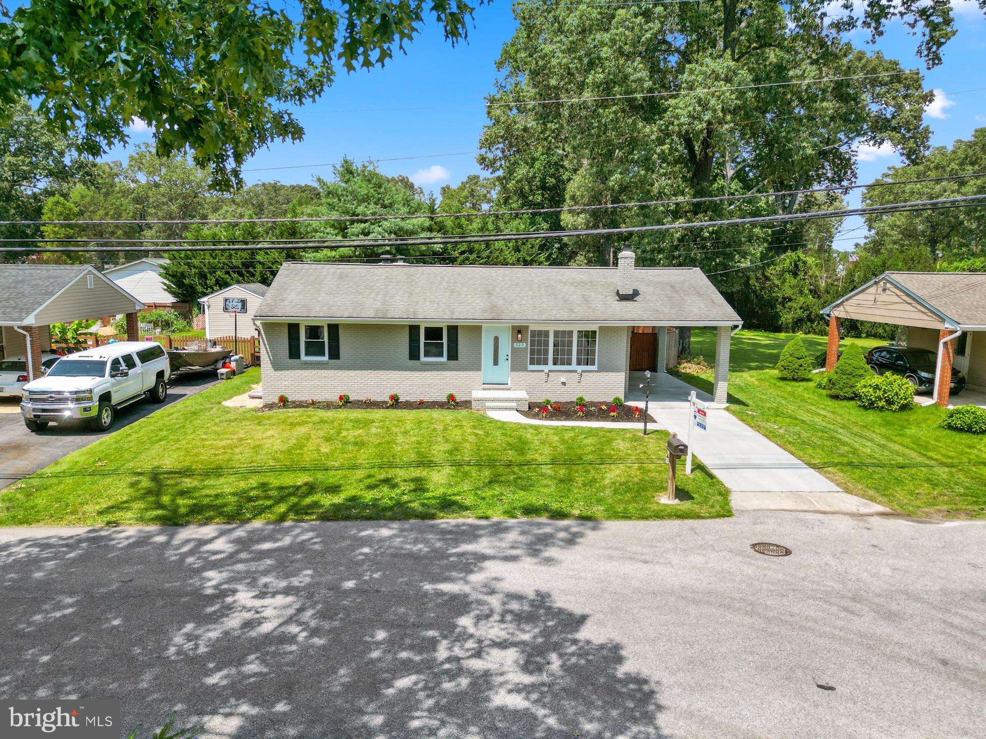 523 Sunset Knoll Road Pasadena, MD 21122 - Photo 12 of 60 a view of an outdoor space and yard