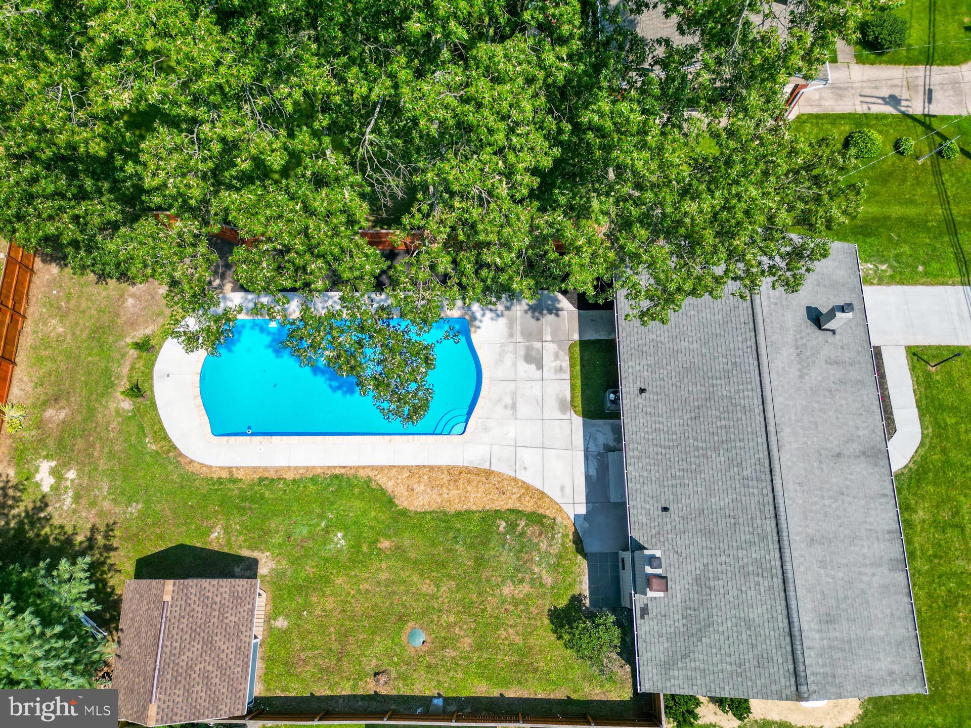 523 Sunset Knoll Road Pasadena, MD 21122 - Photo 37 of 60 an aerial view of a residential houses with outdoor space and street view