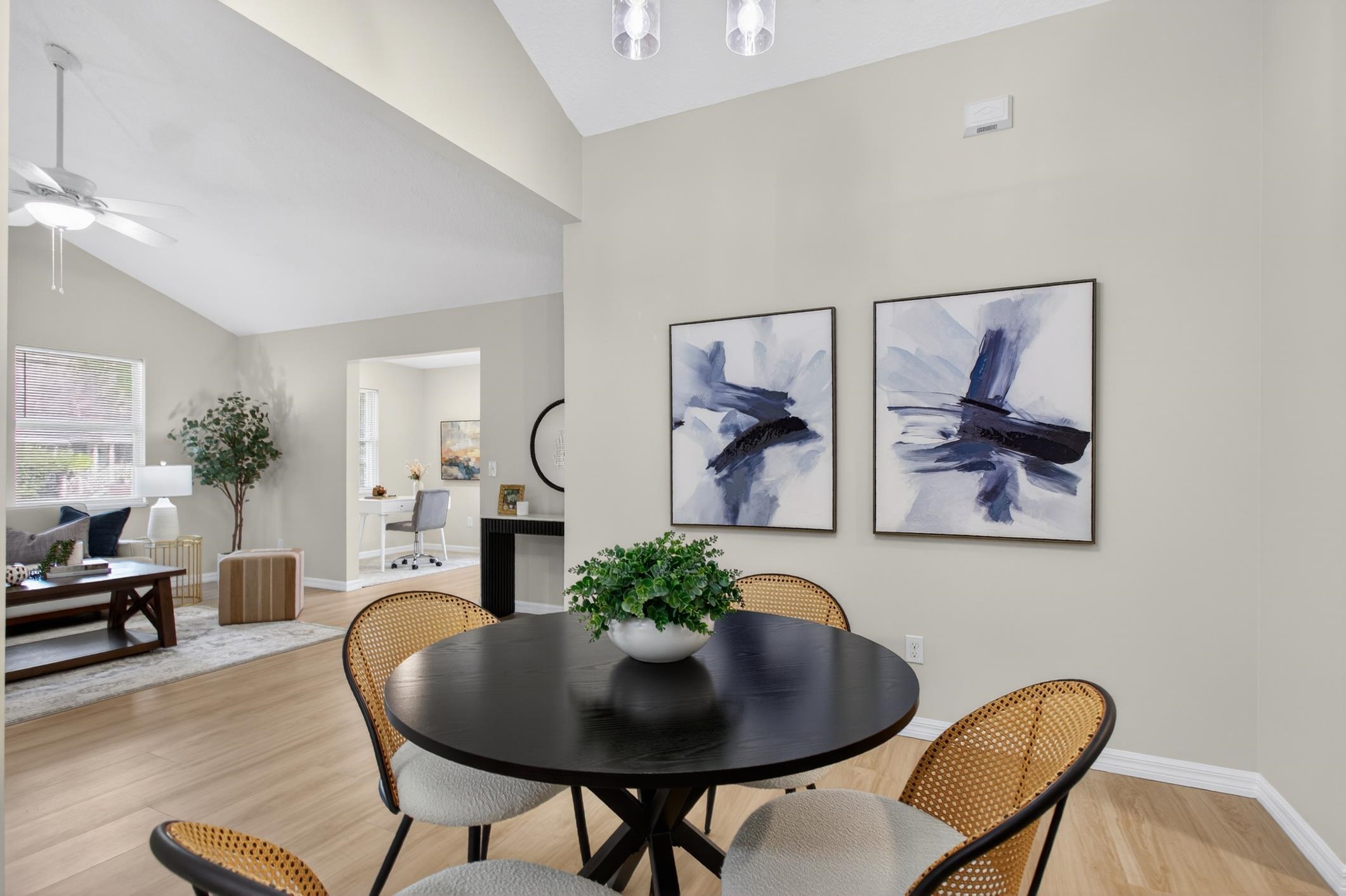 37 Madeore Street St. Augustine, FL 32084 - Photo 24 of 45 Dining area adjoins living room and kitchen.