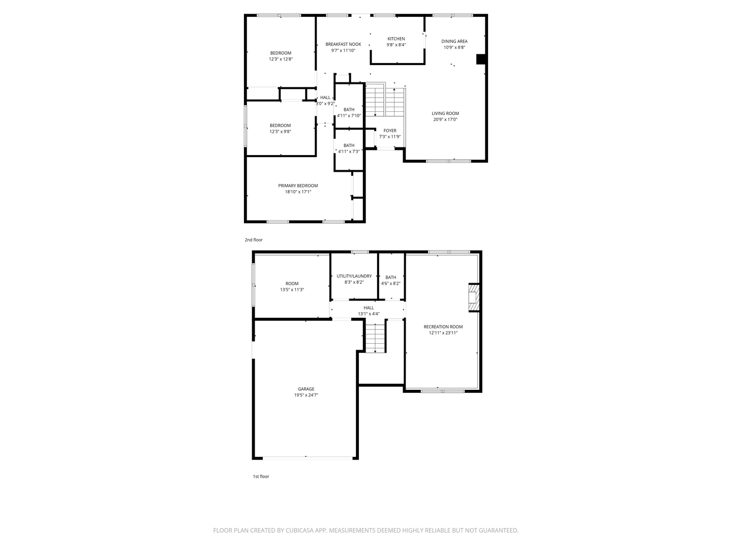 523 Nathan Road University Park, IL 60484 - Photo 43 of 43 a picture of a hallway with white walls