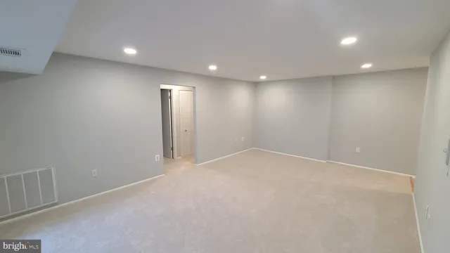 a view of empty room