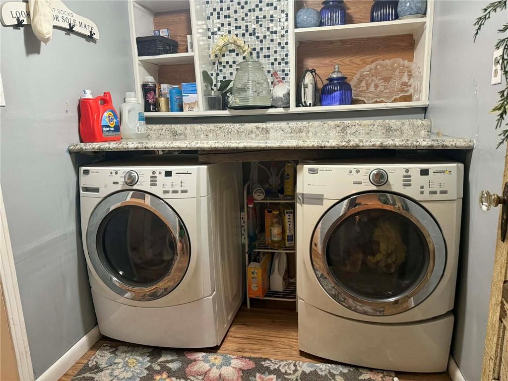 27 Legion Street Republic, PA 15475 - Photo 14 of 31 a utility room with dryer and washer