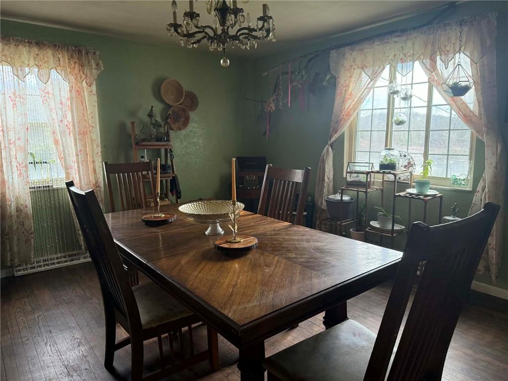 27 Legion Street Republic, PA 15475 - Photo 7 of 31 a view of a dining room with furniture wooden floor and chandelier