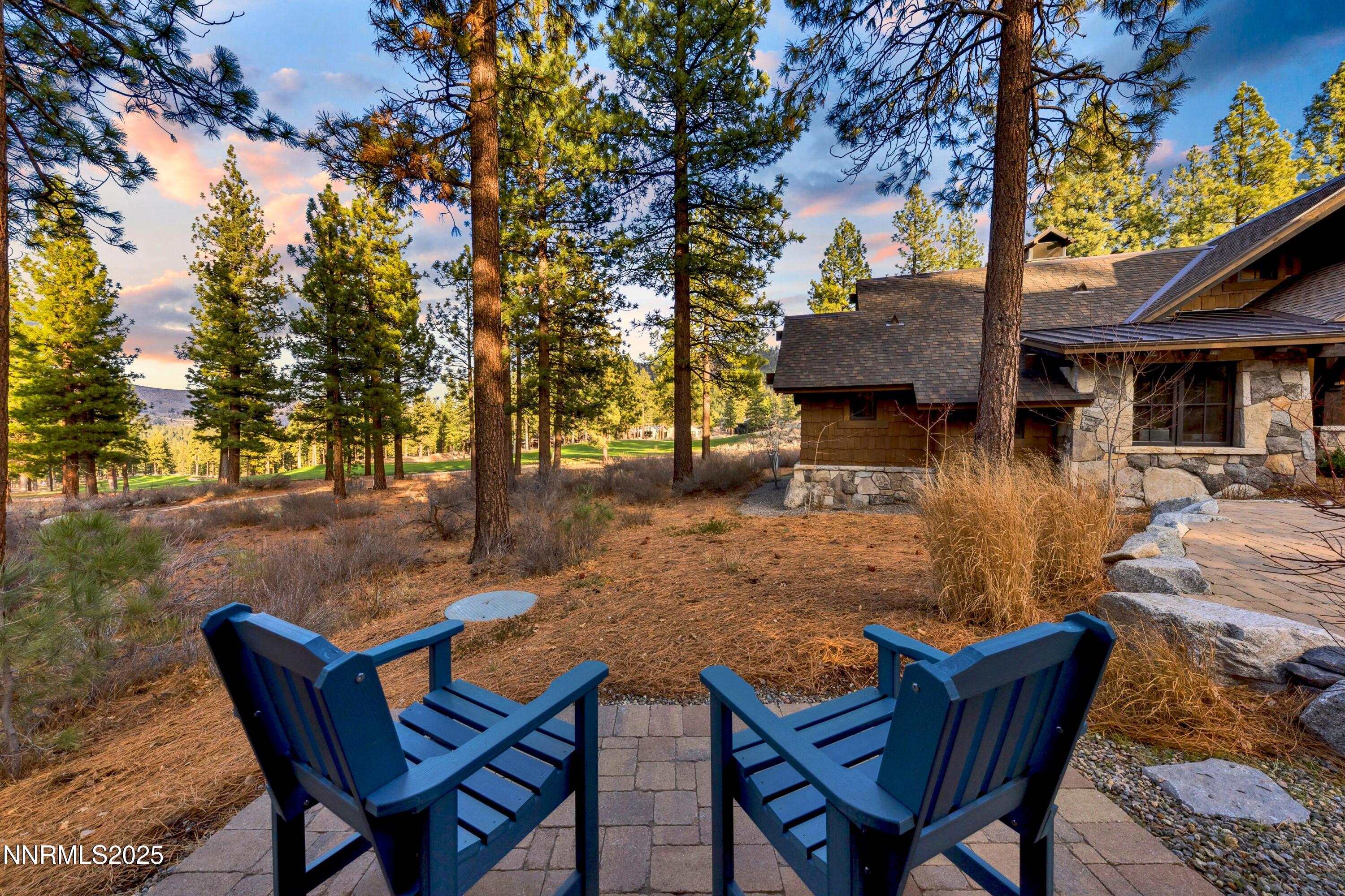 261 Redding Way Carson City, NV 89705 - Photo 80 of 83 a view of backyard with seating space and trees