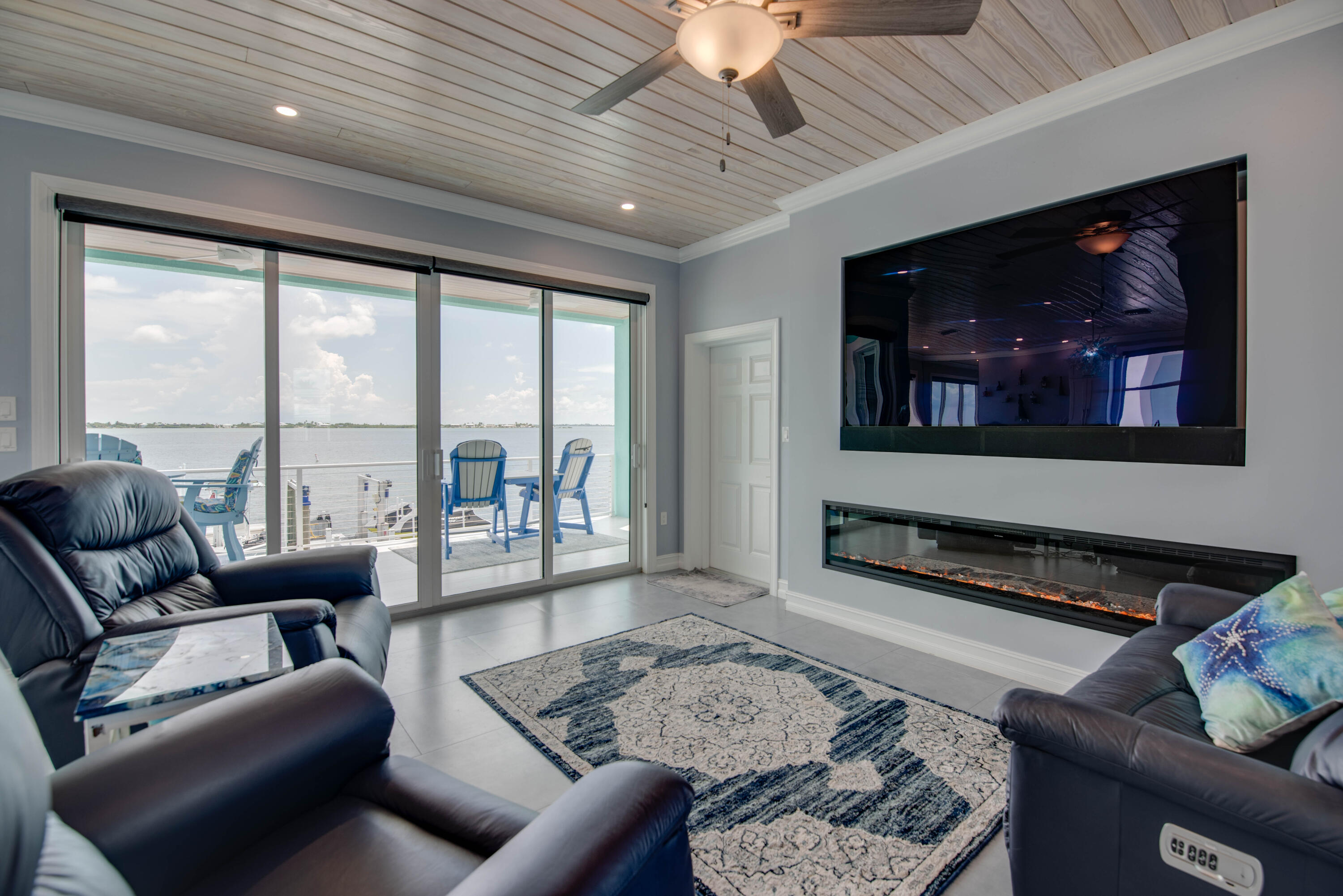 747 La Fitte Road Summerland Key, FL 33042 - Photo 71 of 103 a living room with furniture and a flat screen tv