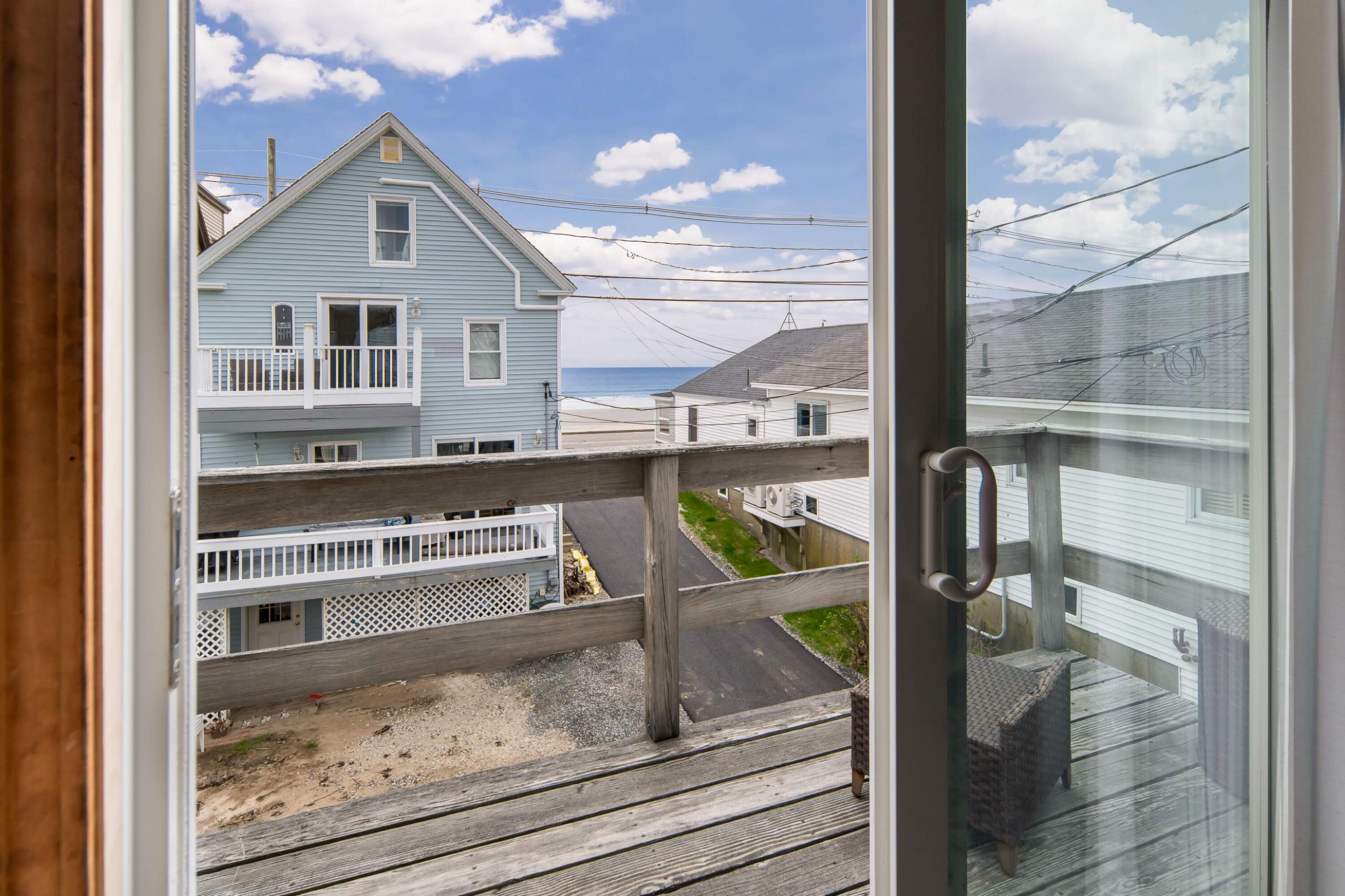87 Long Beach Avenue, Unit 2 York, ME 03909 - Photo 18 of 26 Primary Bedroom Balcony