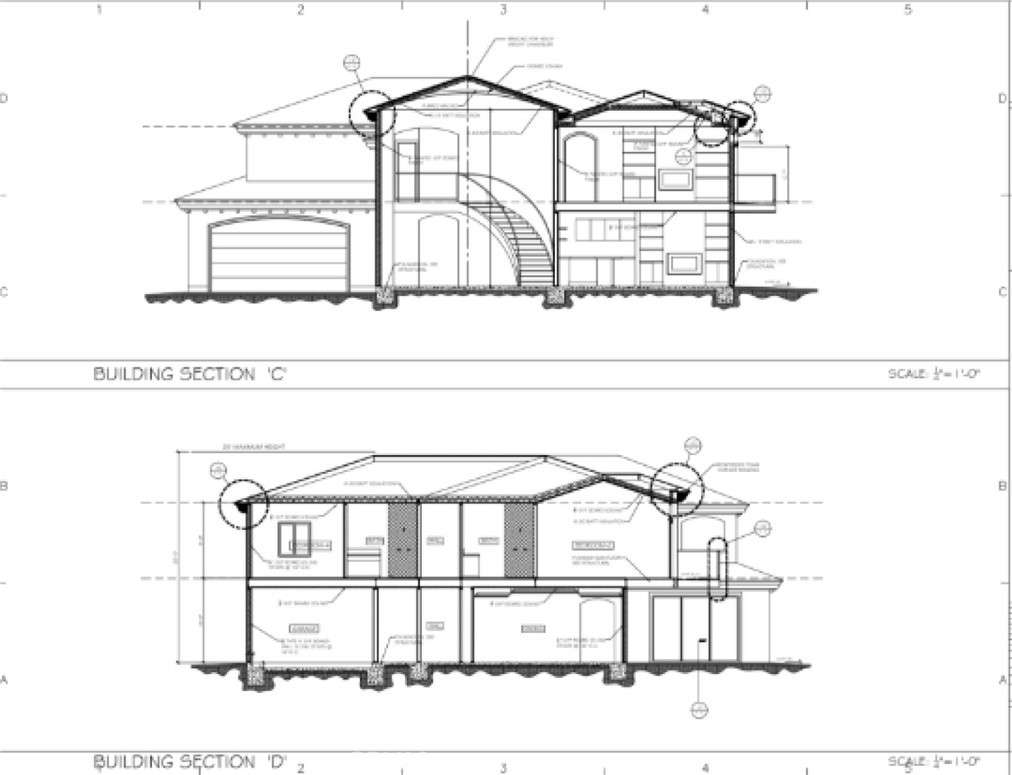 685 Gordon Highlands Road Glendora, CA 91741 - Photo 9 of 35 a black and white photo of a room