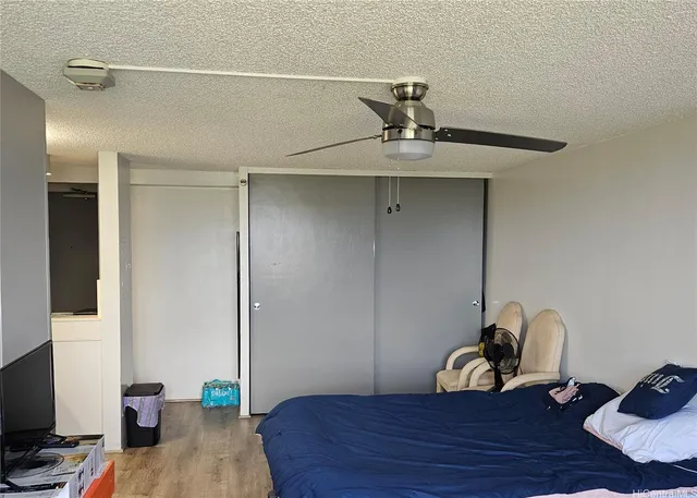 a view of a city street view with ocean view