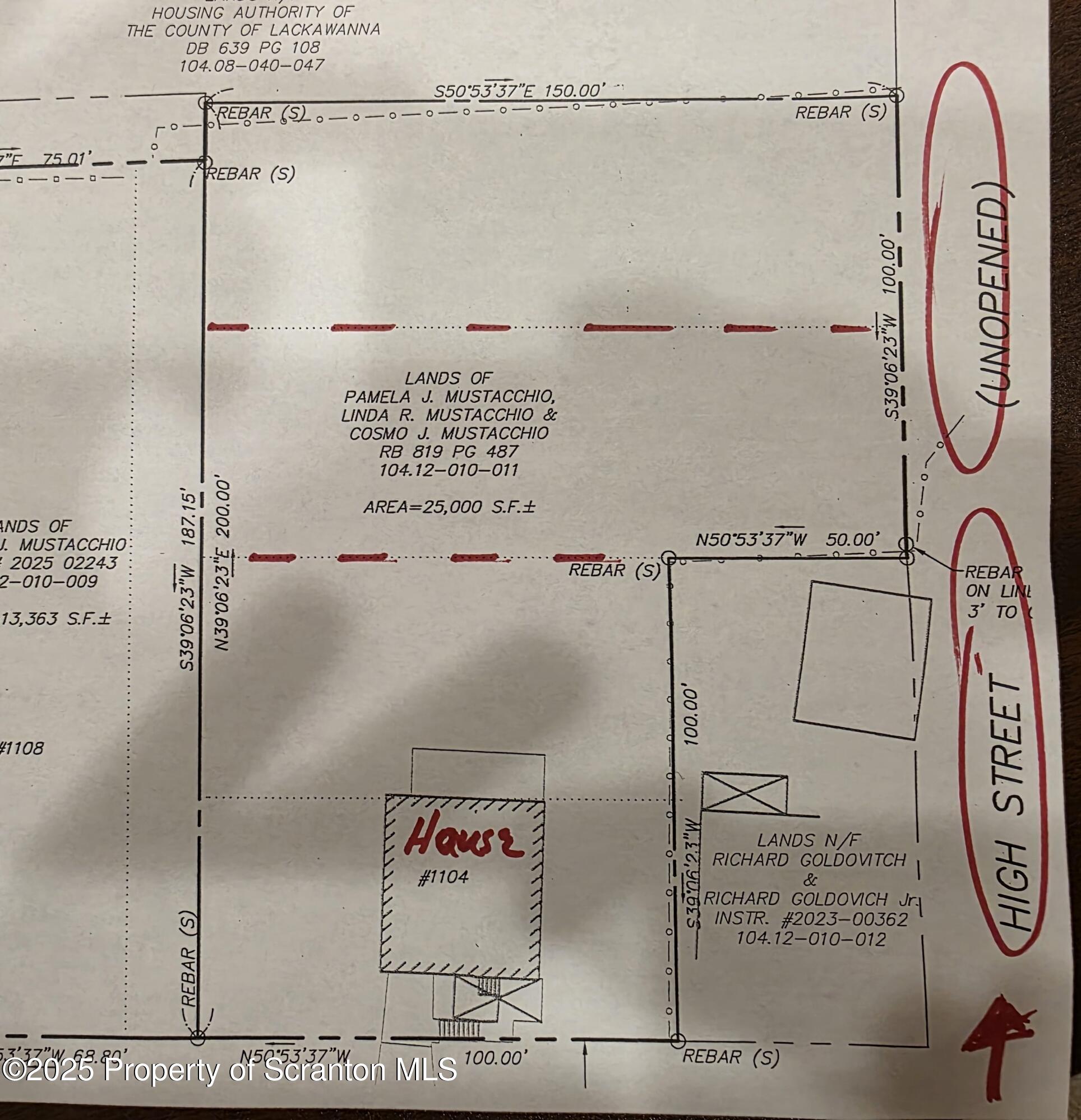 1104 Filbert Street Archbald, PA 18403 - Photo 2 of 39 a bathroom with a shower and a sink