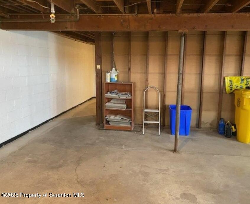 1104 Filbert Street Archbald, PA 18403 - Photo 32 of 39 a view of a room with wooden walls