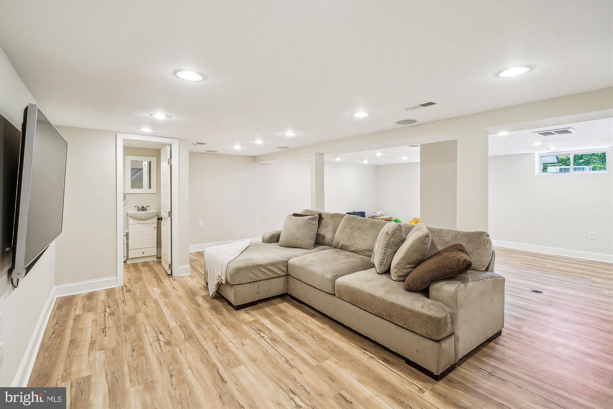 12377 Henderson Road Clifton, VA 20124 - Photo 45 of 85 Lower level rec room (2025)