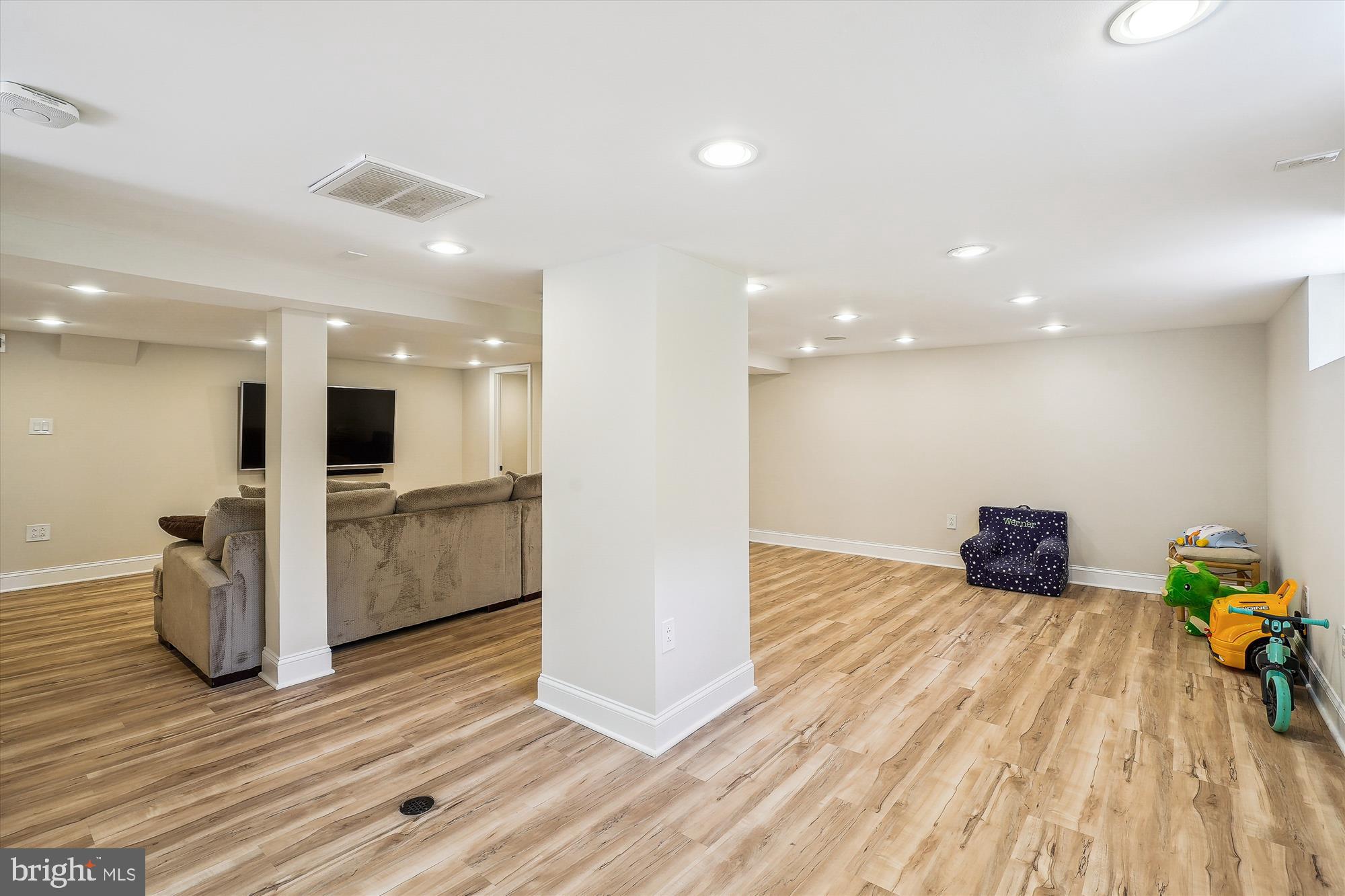 12377 Henderson Road Clifton, VA 20124 - Photo 49 of 85 Lower level rec room (2025)